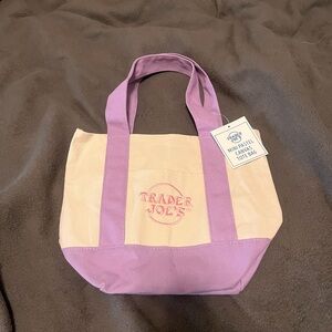 Trader Joe's Mini Canvas Totes Bag